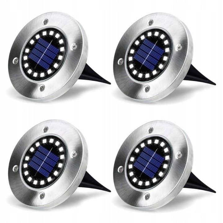 A0_tds0572_4x Solarna lampa gruntowa 16 LED