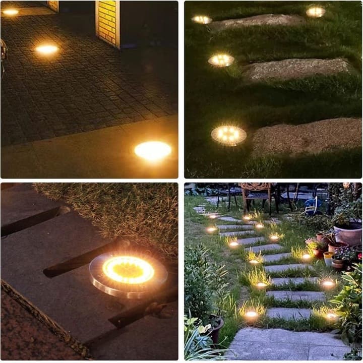 A0_tds0572_4x Solarna lampa gruntowa 16 LED